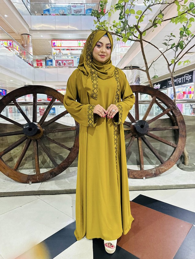 Premium-Quality-Dubai-Cherry-Fabric-Embroidery-Lace-Work-Simple-Borka-With-Hijab-20060 Premium-Quality-Dubai-Cherry-Fabric-Embroidery-Lace-Work-Simple-Borka-With-Hijab-20060